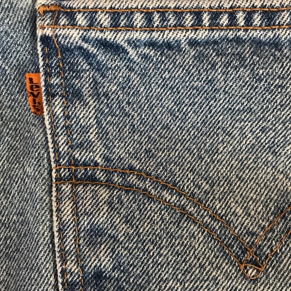 Vintage Levi’s 560 Orange tab Loose Fit Tapered Leg Jeans Mens 36x30 On Trend - Picture 7 of 13